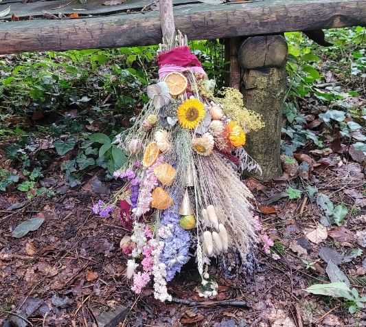 Dried Flower Besom Brooms